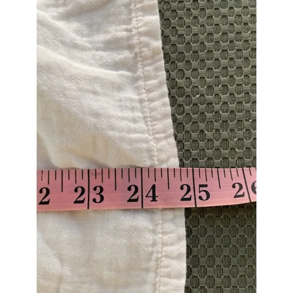 Old Navy Girls S 6-7 White Cotton Embroidered Sundress Flutter Sleeve Boho